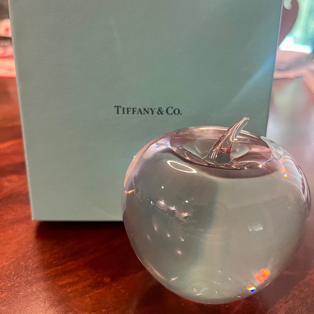 Tiffany & Co. Apple Paperweight